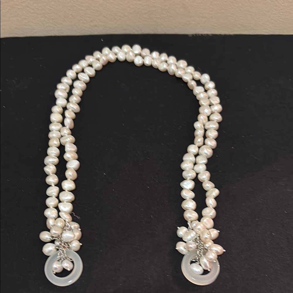 *3 for $15 item* Faux Freshwater Pearl Necklace or Glasses Holder
